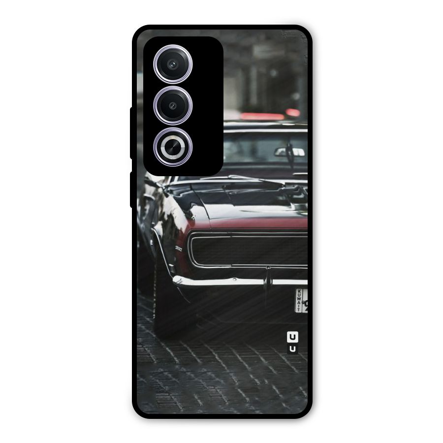 Class Vintage Car Metal Back Case for Oppo A3 Pro