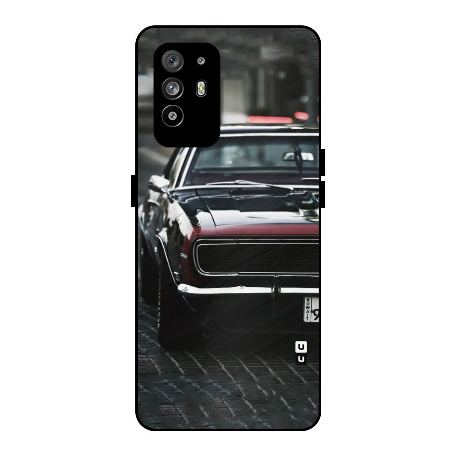 Class Vintage Car Metal Back Case for Oppo F19 Pro Plus 5G