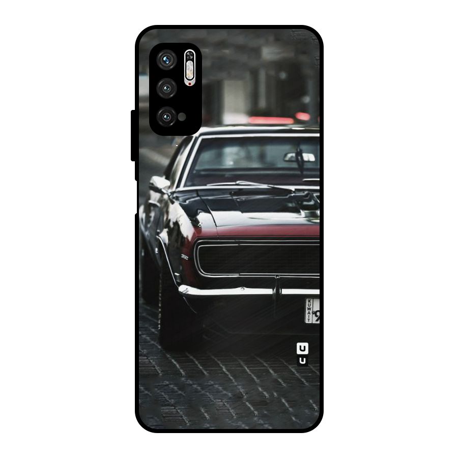 Class Vintage Car Metal Back Case for Poco M3 Pro 5G