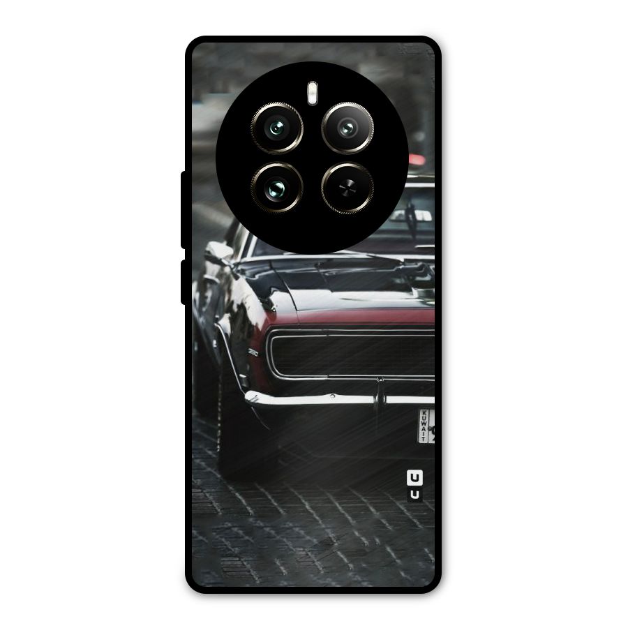 Class Vintage Car Metal Back Case for Realme 12 Pro