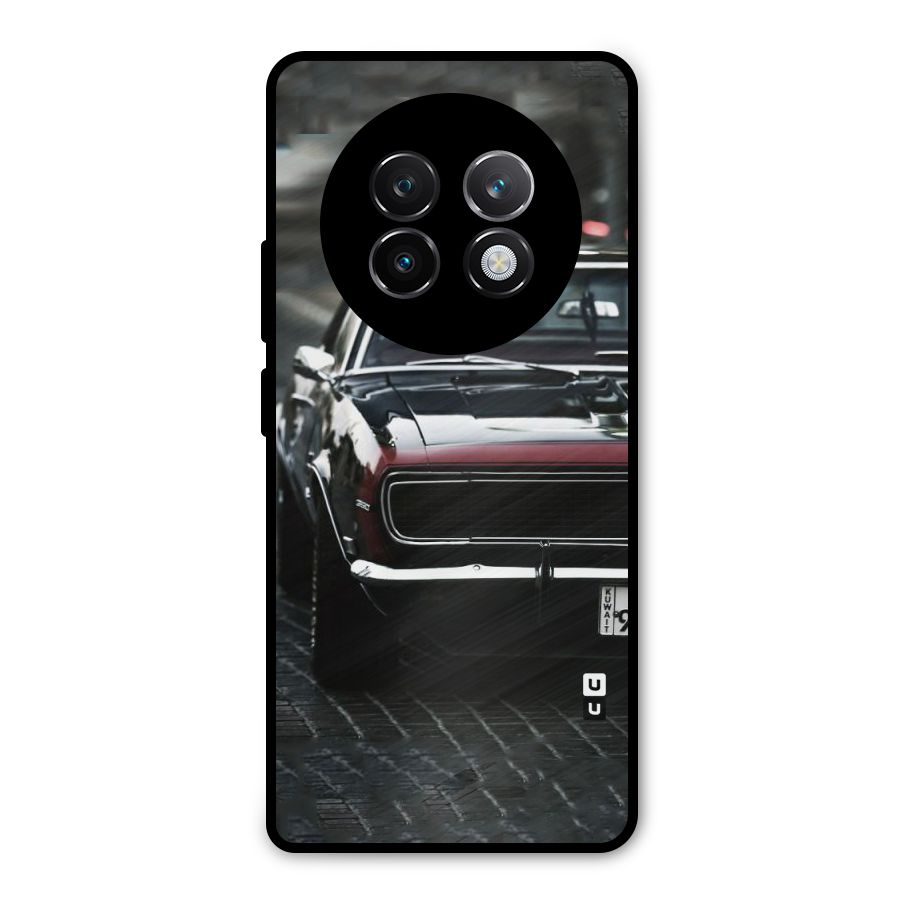 Class Vintage Car Metal Back Case for Realme 13 Plus