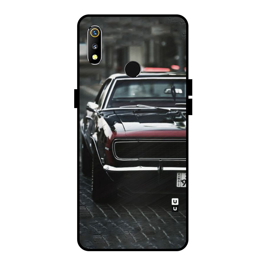 Class Vintage Car Metal Back Case for Realme 3