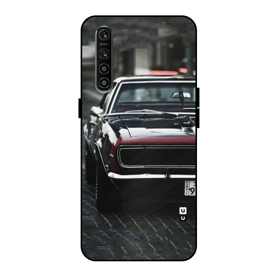 Class Vintage Car Metal Back Case for Realme XT