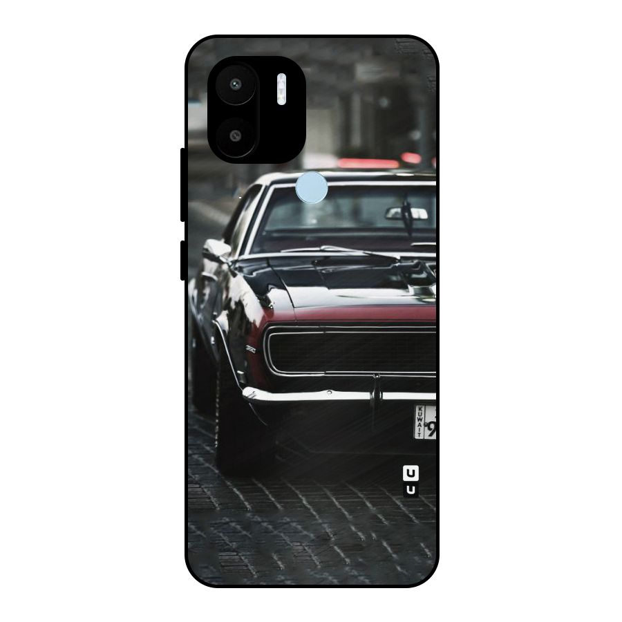 Class Vintage Car Metal Back Case for Redmi A1+