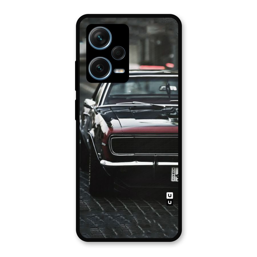 Class Vintage Car Metal Back Case for Redmi Note 12 Pro Plus 5G