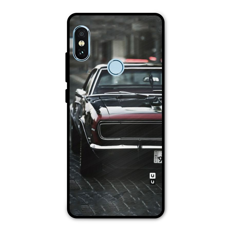 Class Vintage Car Metal Back Case for Redmi Note 5 Pro