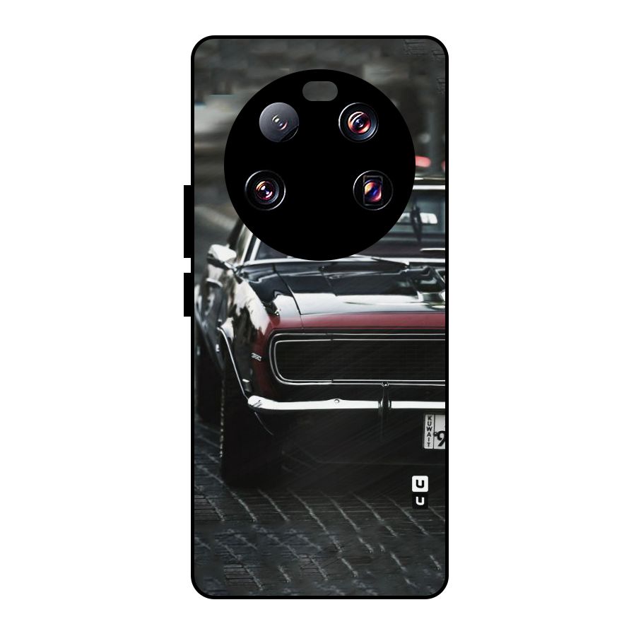 Class Vintage Car Metal Back Case for Xiaomi 13 Ultra