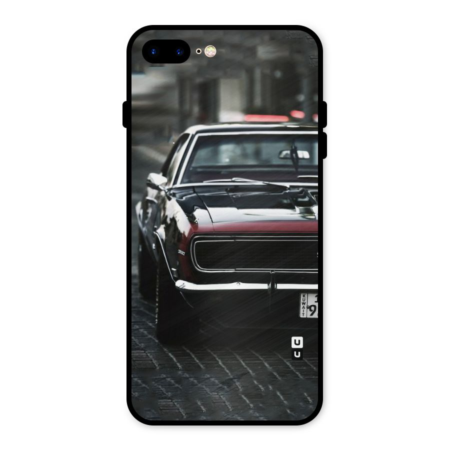 Class Vintage Car Metal Back Case for iPhone 8 Plus