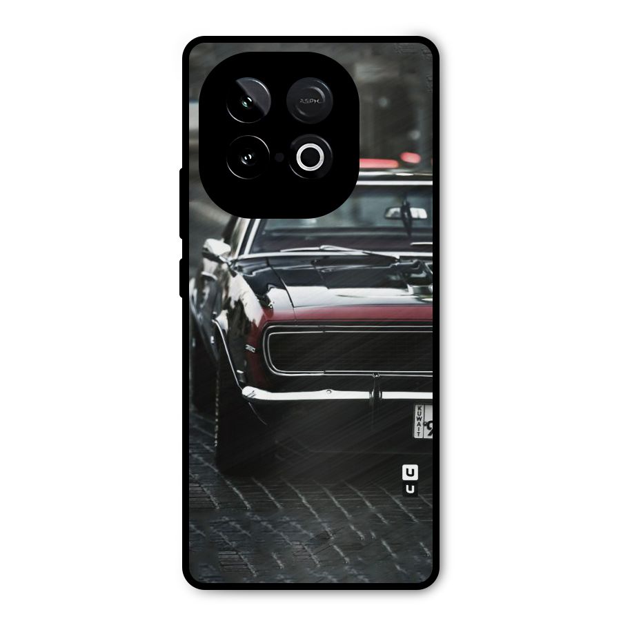 Class Vintage Car Metal Back Case for iQOO Neo 10