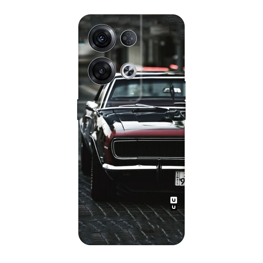 Class Vintage Car Original Polycarbonate Back Case for Oppo Reno8 Pro 5G