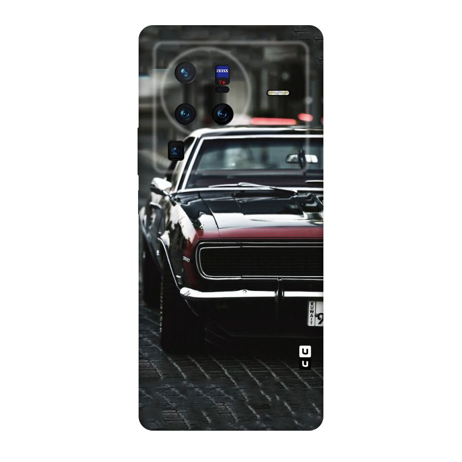 Class Vintage Car Original Polycarbonate Back Case for Vivo X80