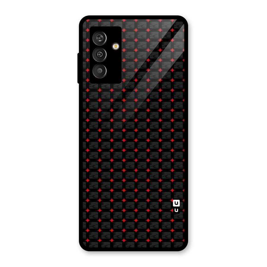 Class With Polka Glass Back Case for Galaxy M13