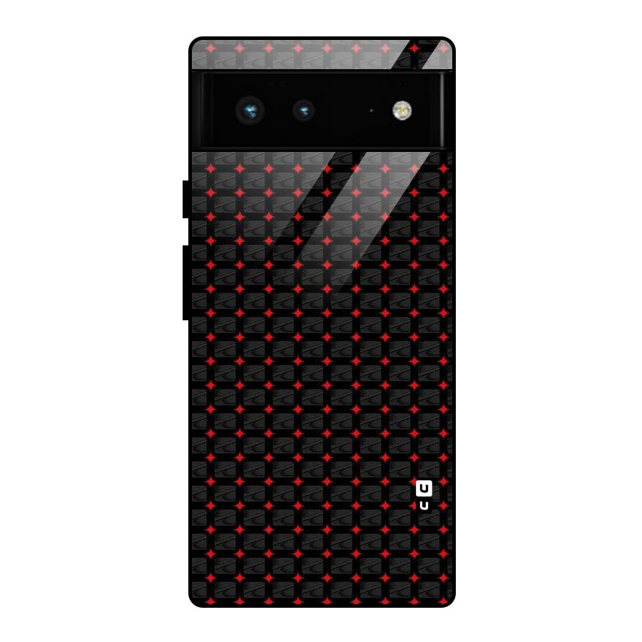Class With Polka Glass Back Case for Google Pixel 6