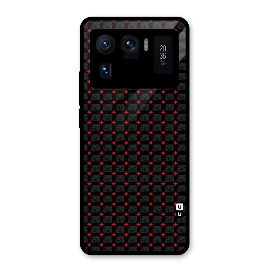 Class With Polka Glass Back Case for Mi 11 Ultra
