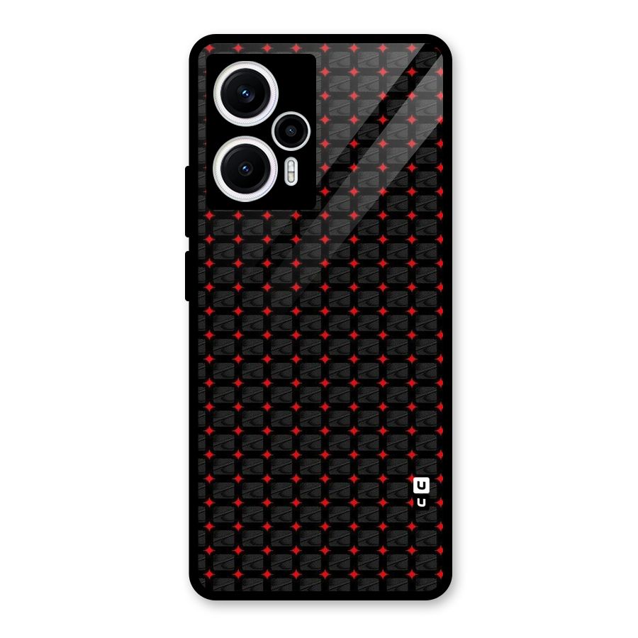 Class With Polka Glass Back Case for Poco F5