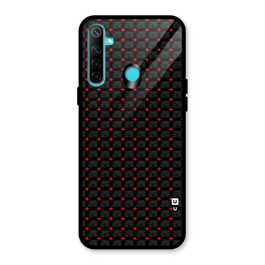 Class With Polka Glass Back Case for Realme 5i