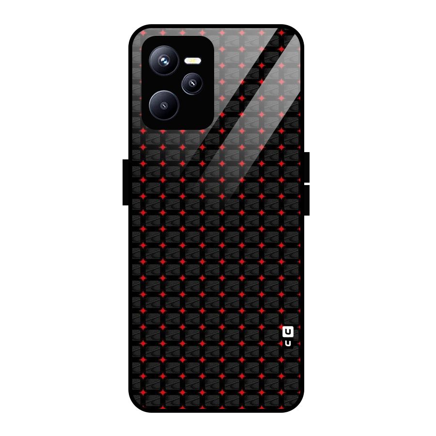Class With Polka Glass Back Case for Realme C35
