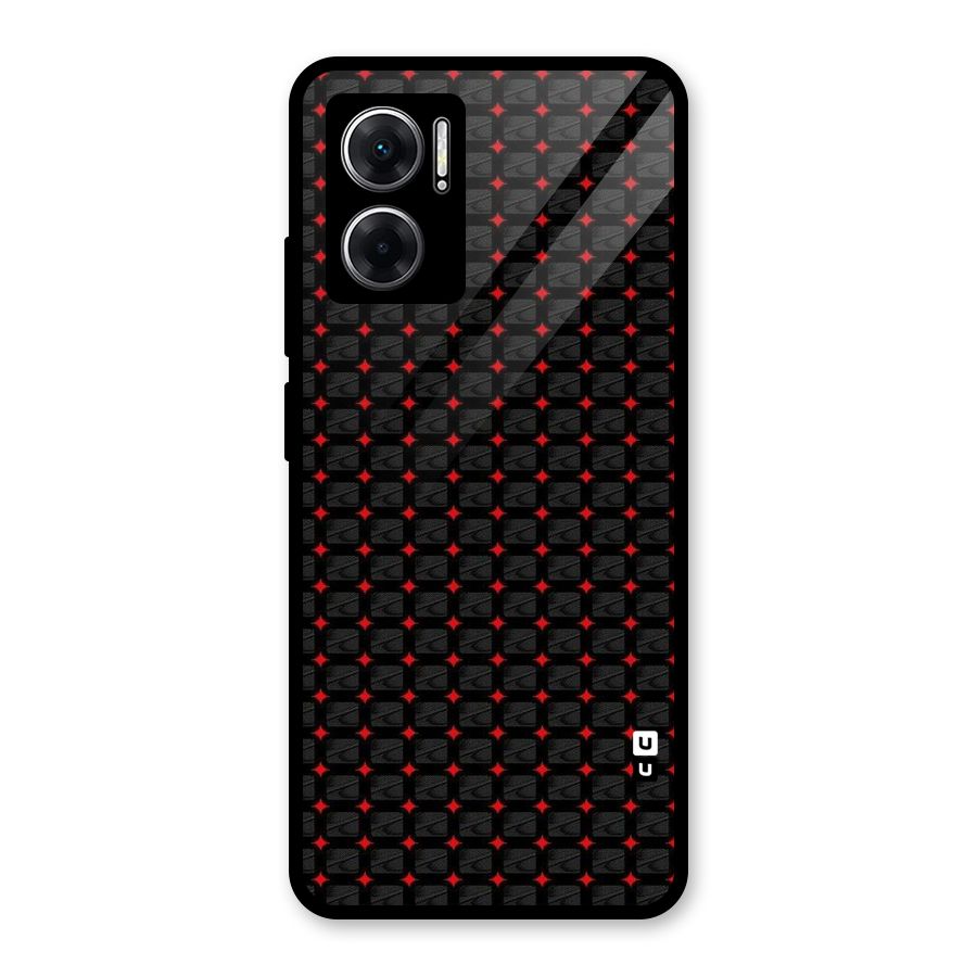 Class With Polka Glass Back Case for Redmi 11 Prime 5G