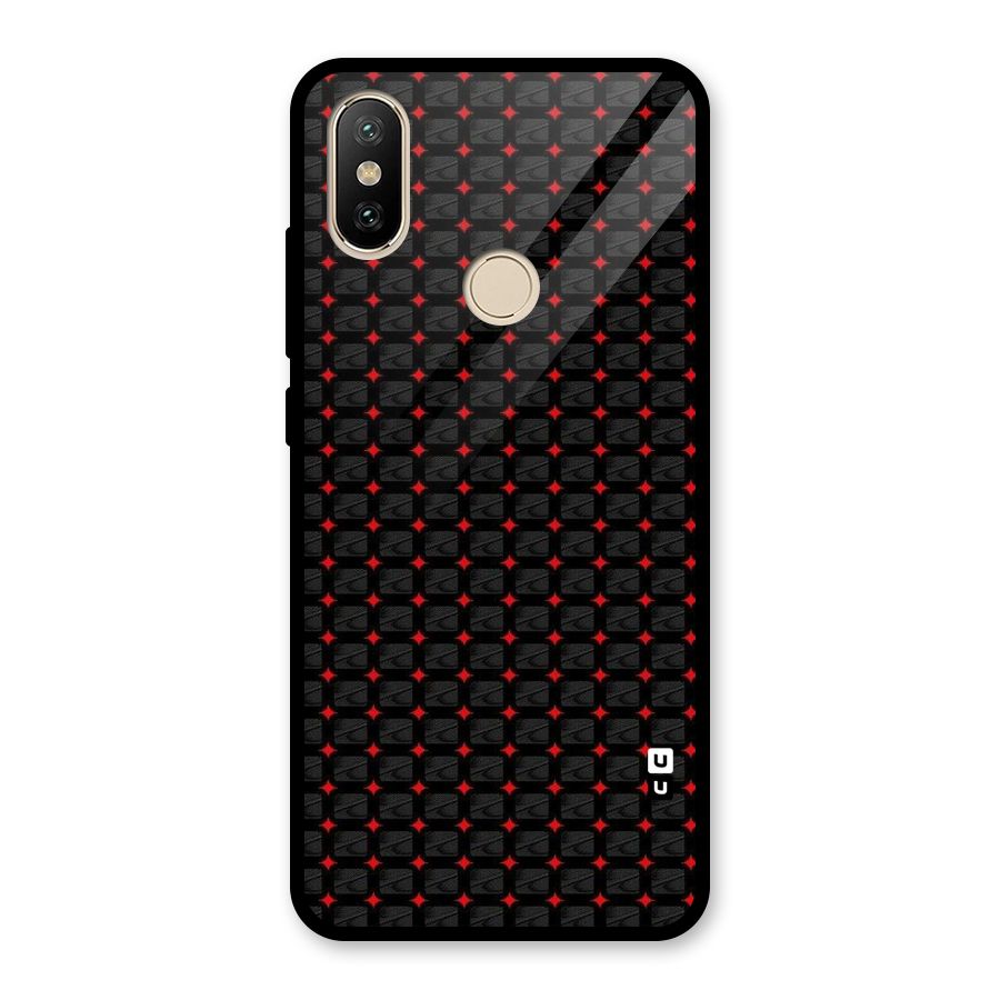 Class With Polka Glass Back Case for Redmi A2