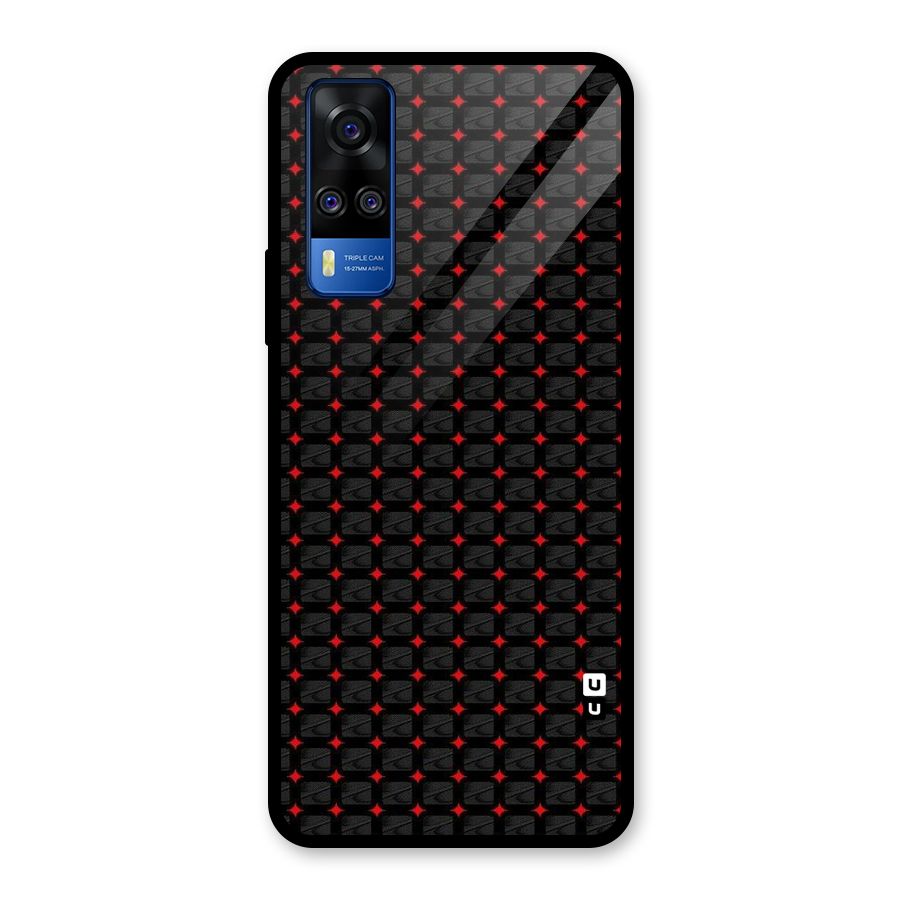 Class With Polka Glass Back Case for Vivo Y31