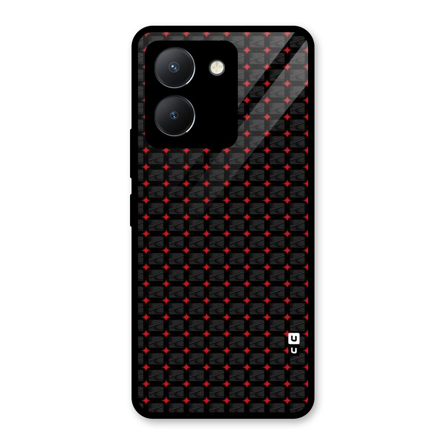 Class With Polka Glass Back Case for Vivo Y36
