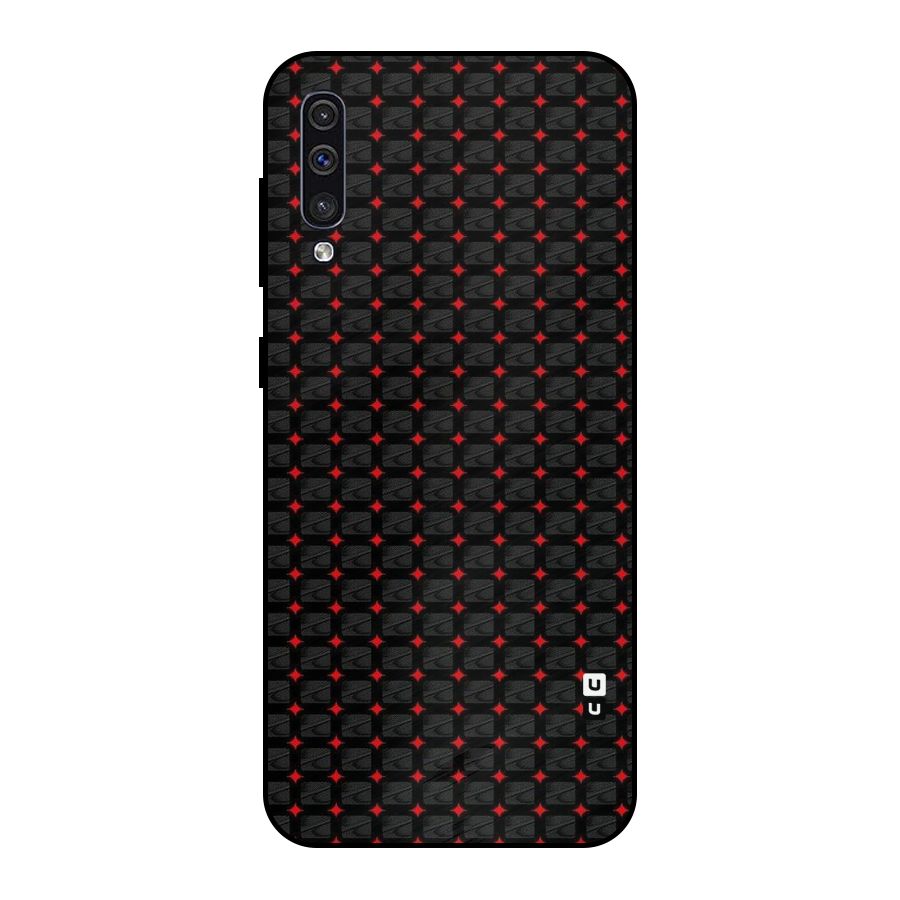 Class With Polka Metal Back Case for Galaxy A30s