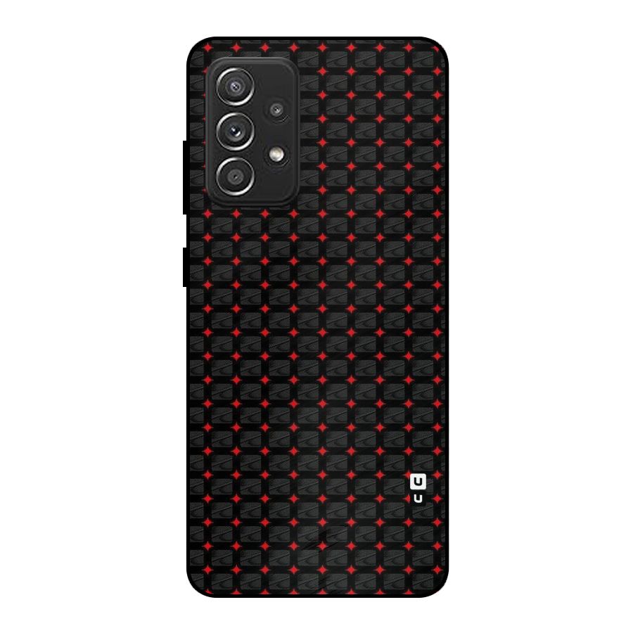 Class With Polka Metal Back Case for Galaxy A52s 5G