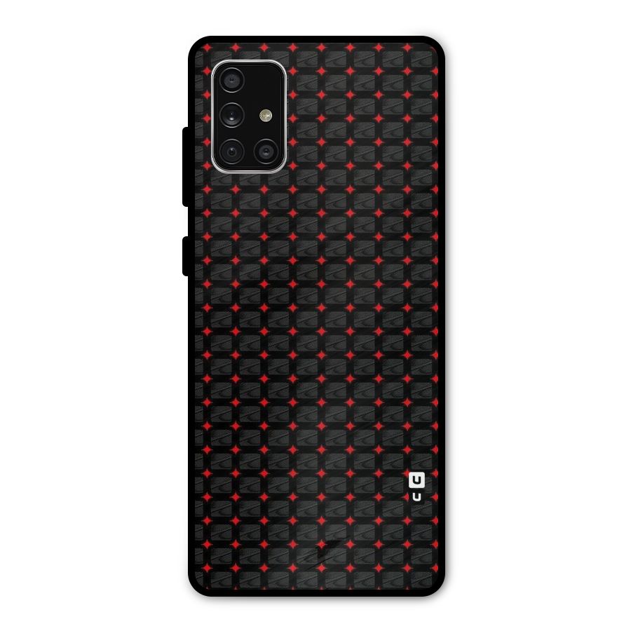 Class With Polka Metal Back Case for Galaxy A71