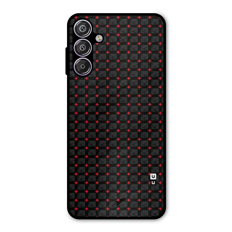 Class With Polka Metal Back Case for Galaxy M15