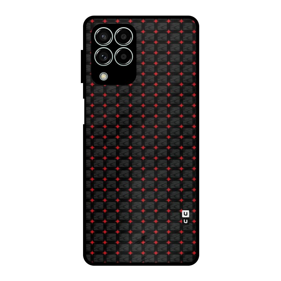 Class With Polka Metal Back Case for Galaxy M33