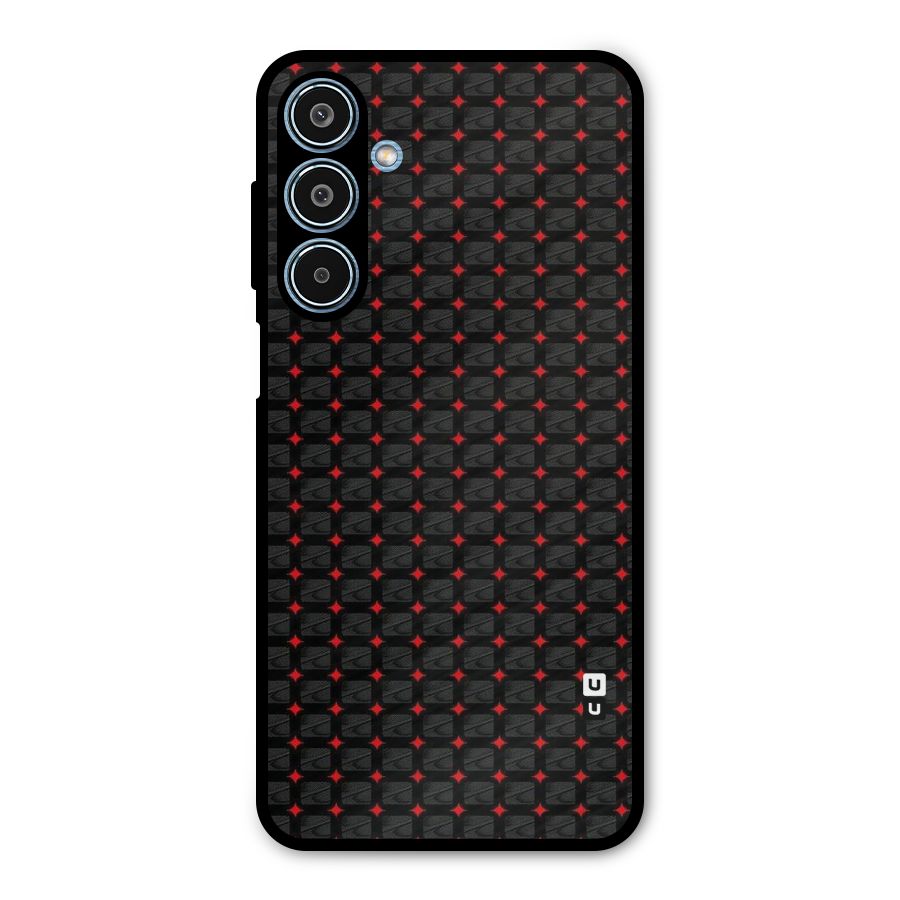 Class With Polka Metal Back Case for Galaxy M35