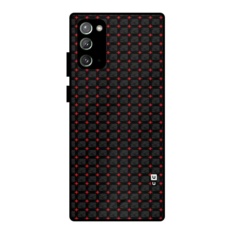 Class With Polka Metal Back Case for Galaxy Note 20