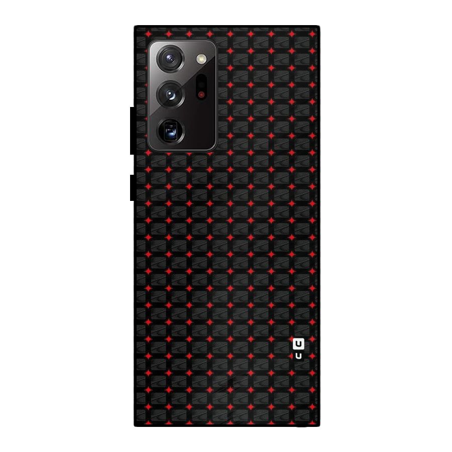 Class With Polka Metal Back Case for Galaxy Note 20 Ultra