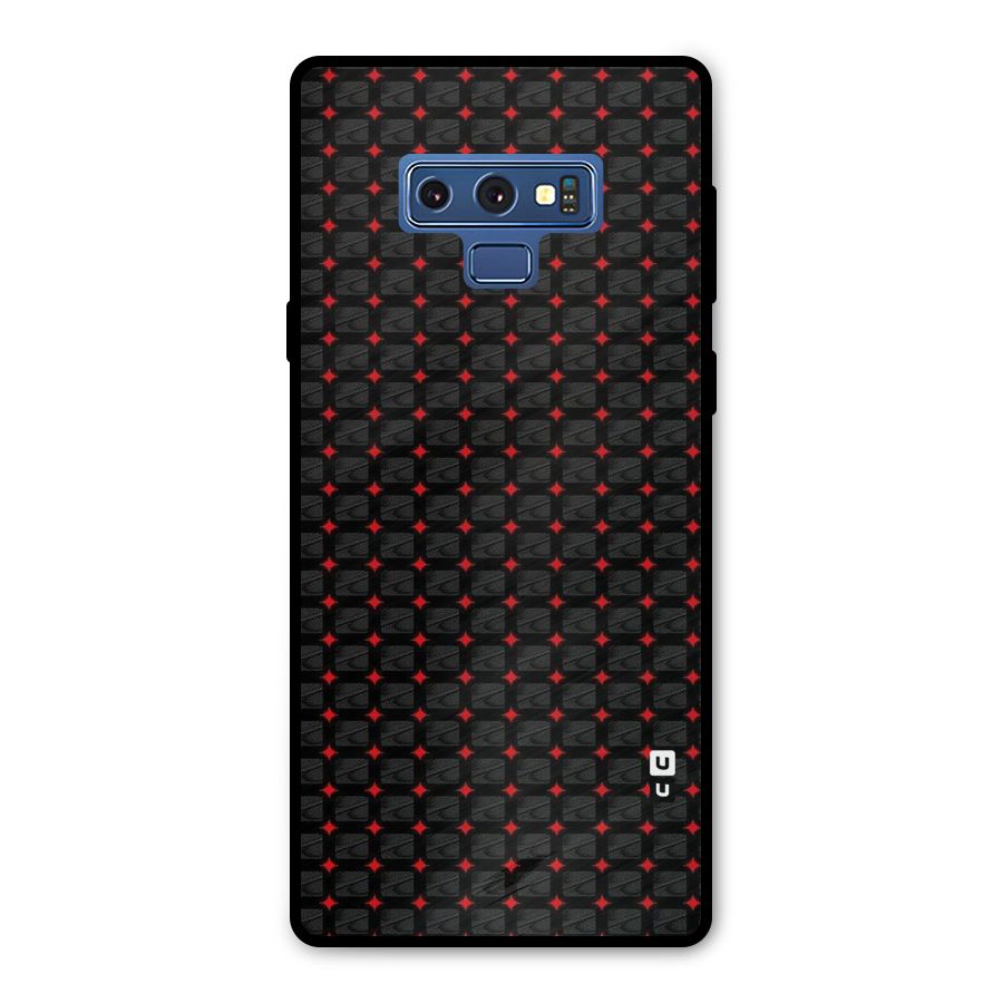 Class With Polka Metal Back Case for Galaxy Note 9