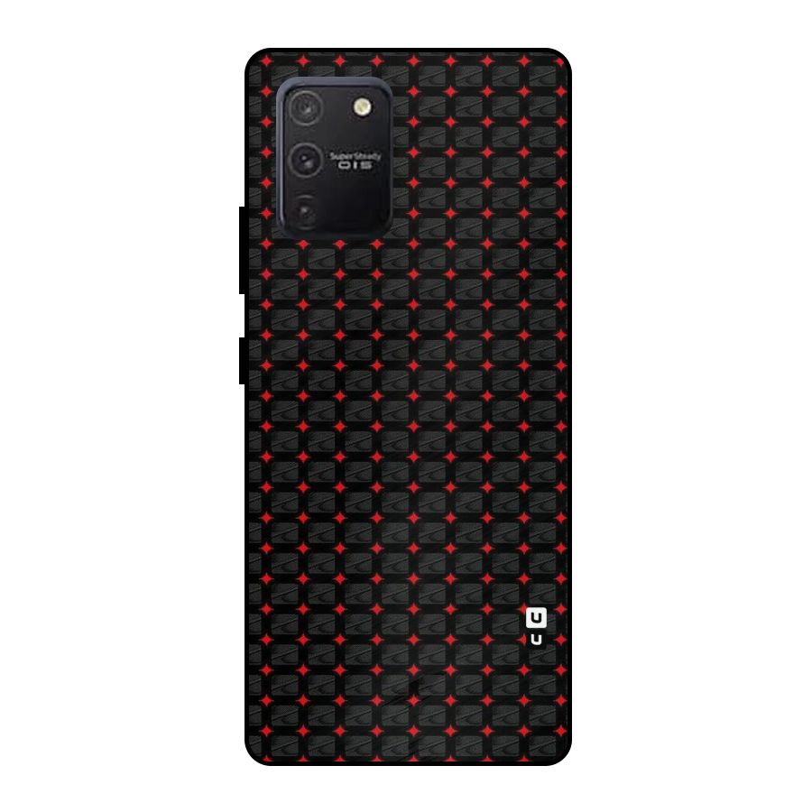 Class With Polka Metal Back Case for Galaxy S10 Lite