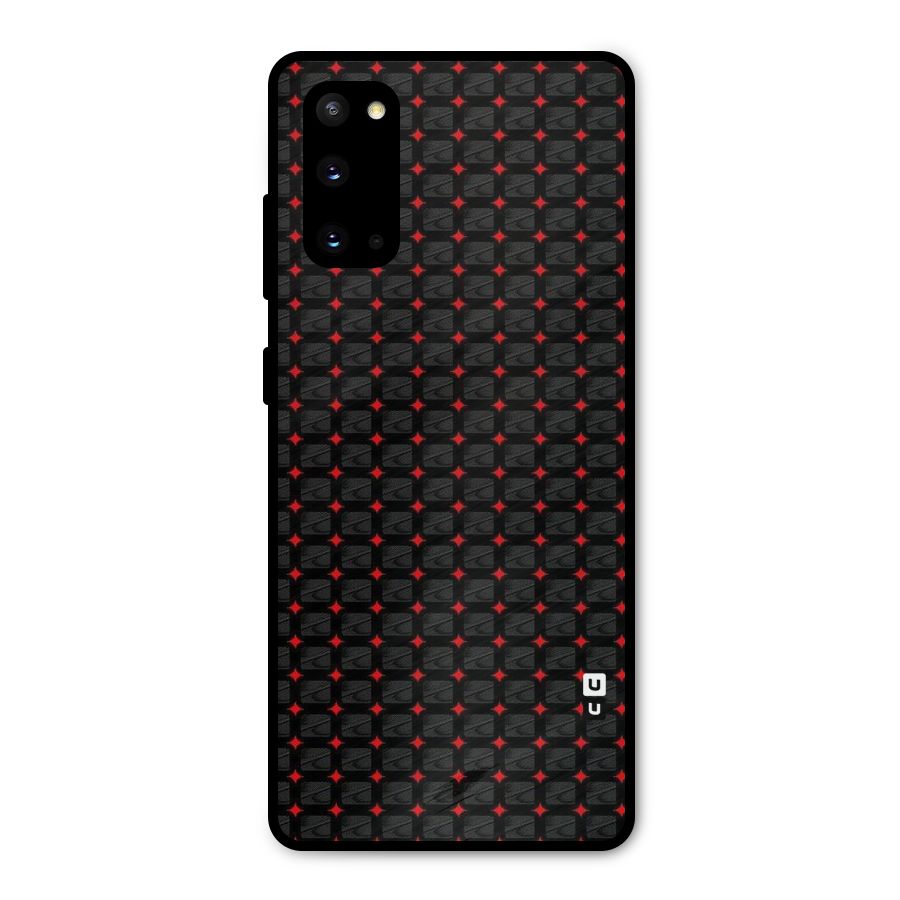 Class With Polka Metal Back Case for Galaxy S20