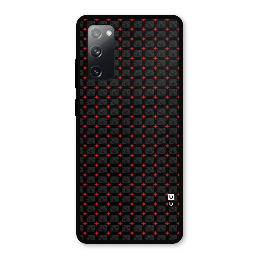 Class With Polka Metal Back Case for Galaxy S20 FE