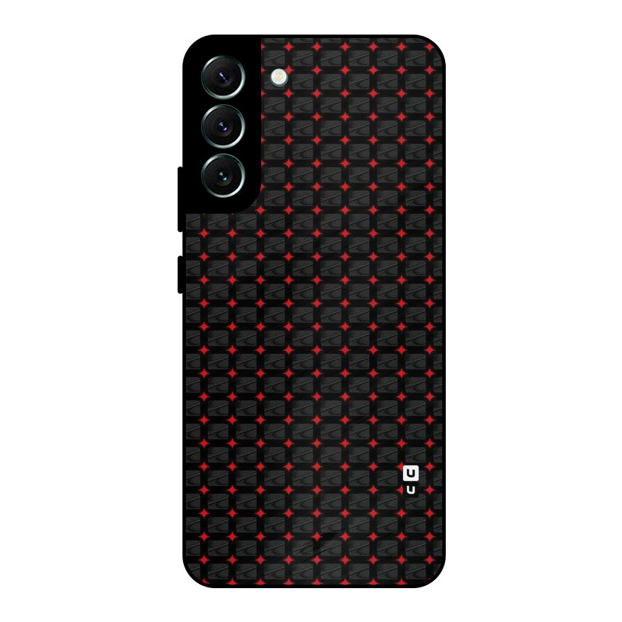 Class With Polka Metal Back Case for Galaxy S22 Plus 5G