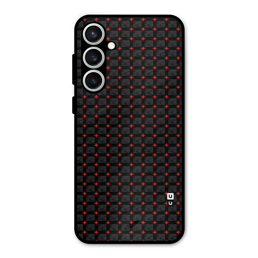 Class With Polka Metal Back Case for Galaxy S23 FE