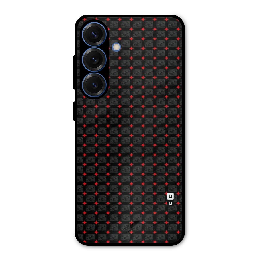 Class With Polka Metal Back Case for Galaxy S25