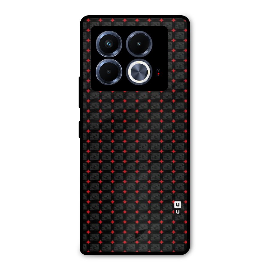 Class With Polka Metal Back Case for Infinix Note 40 5G