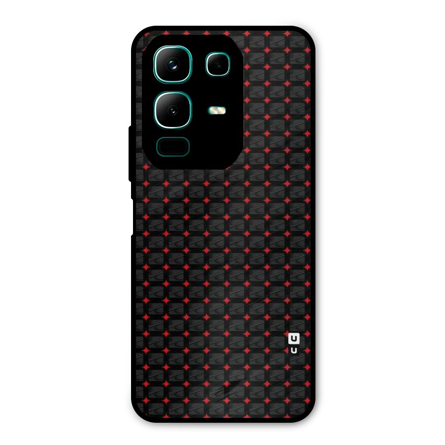 Class With Polka Metal Back Case for Infinix Note 50x