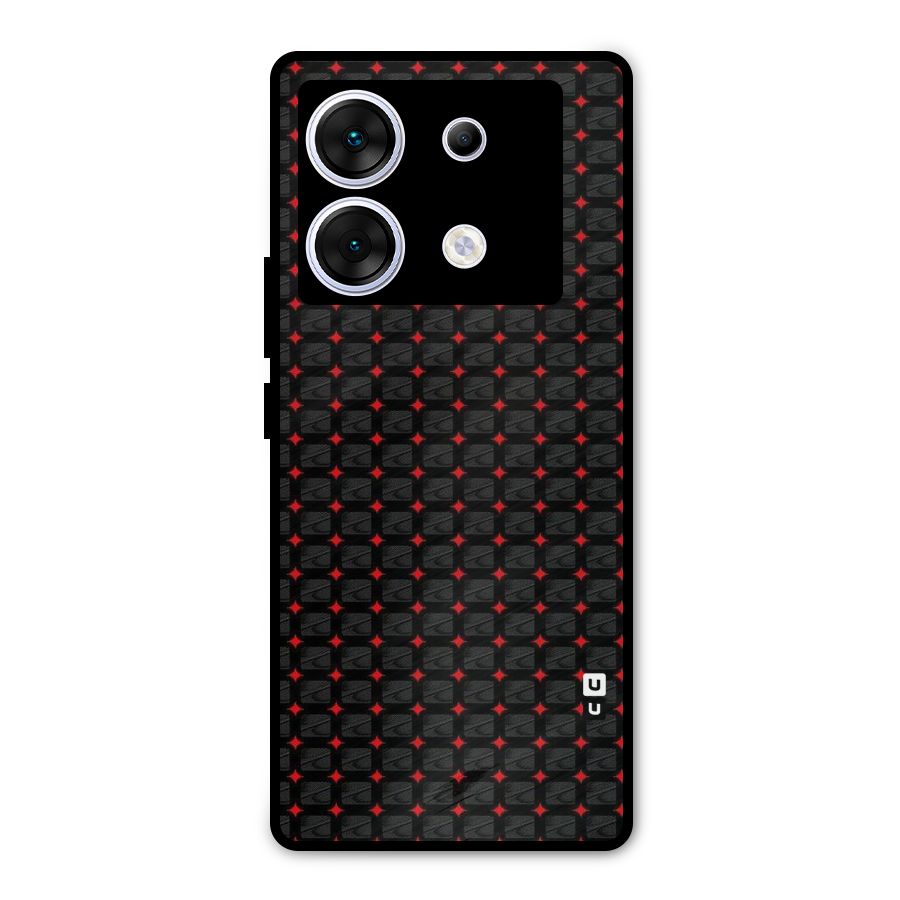 Class With Polka Metal Back Case for Infinix Zero 30 5G