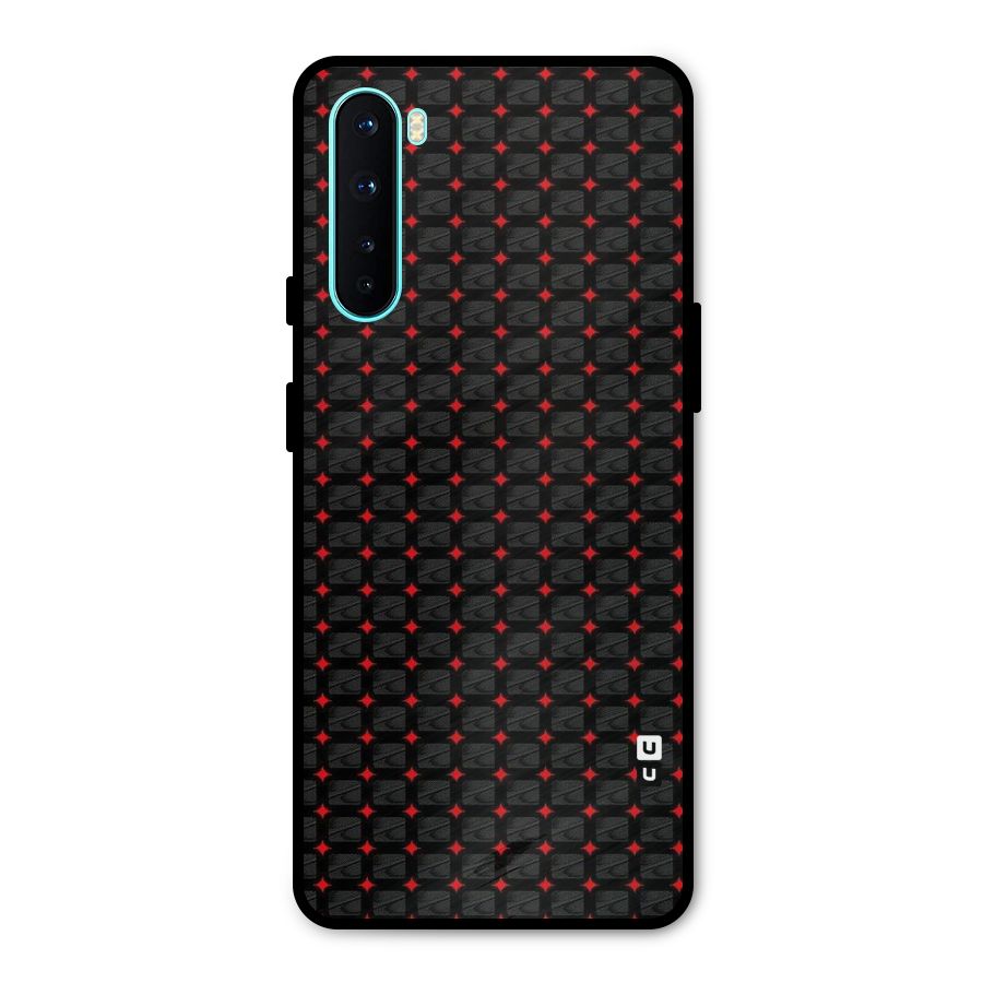 Class With Polka Metal Back Case for OnePlus Nord