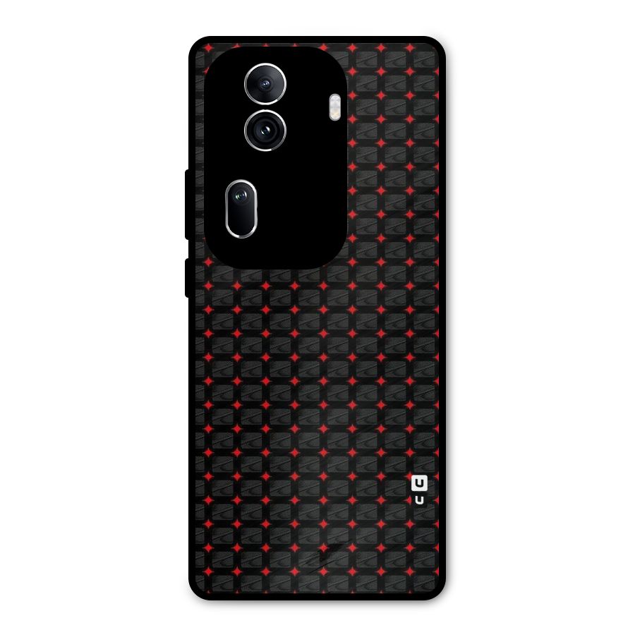 Class With Polka Metal Back Case for Oppo Reno11 Pro 5G