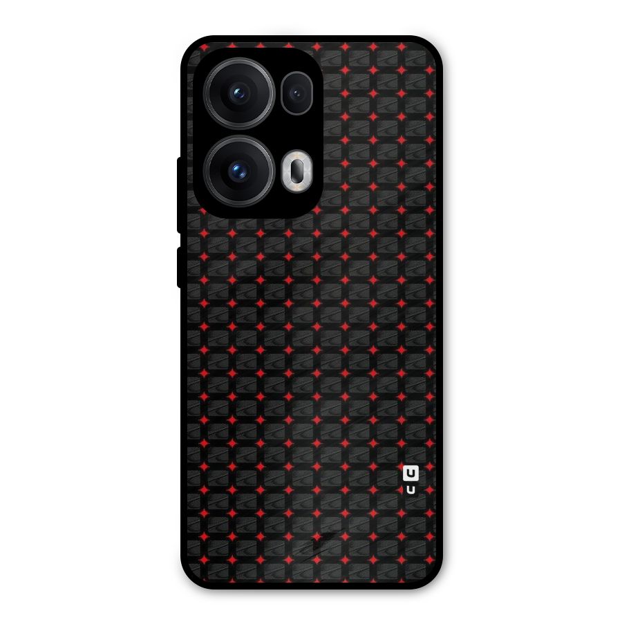 Class With Polka Metal Back Case for Oppo Reno13 Pro