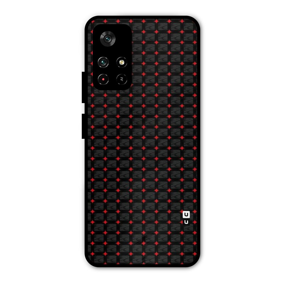 Class With Polka Metal Back Case for Poco M4 Pro 5G