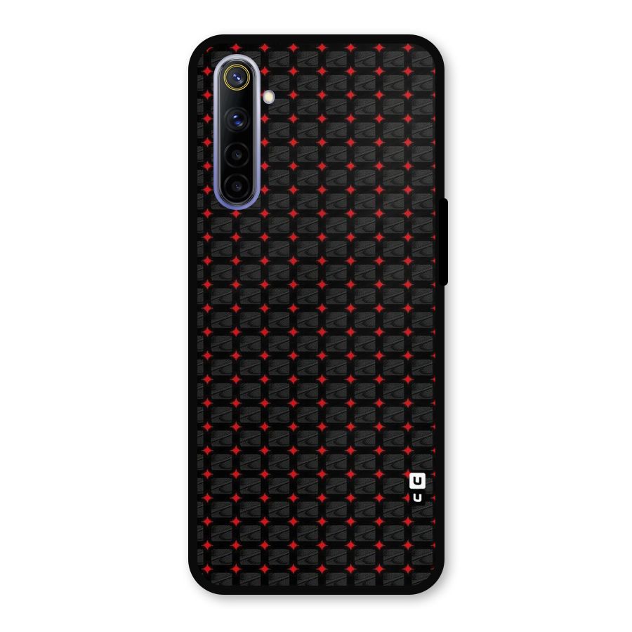 Class With Polka Metal Back Case for Realme 6