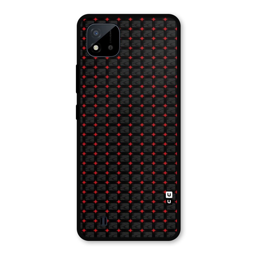 Class With Polka Metal Back Case for Realme C11 2021