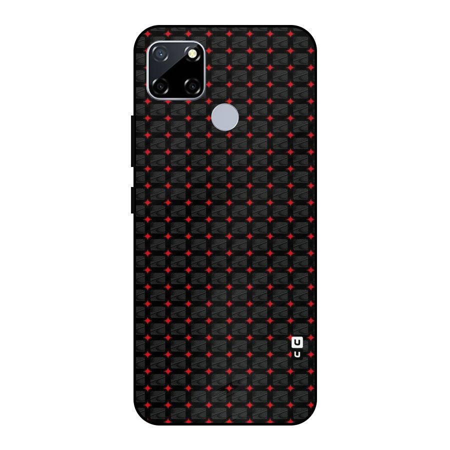 Class With Polka Metal Back Case for Realme Narzo 20